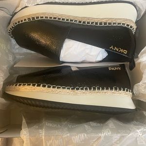 DKNY's Orzo open-toe wedges